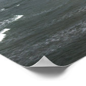 Halb Moon Bay Beach Kalifornien Poster (Ecke)