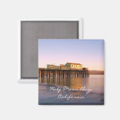 Halb Moon Bay, Kalifornien Magnet (Vorderseite/Rückseite)