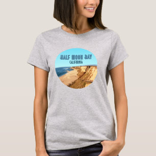 Halb Moon Bay Kalifornien Vintag T-Shirt