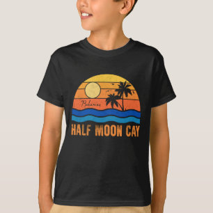 Halb Moon Cay Bahamas - Retro Vintager 60er Souven T-Shirt