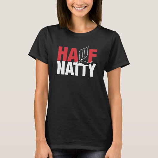 Halb-Natty-Bodybuilder-Fitness T-Shirt (Vorderseite)