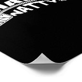 Halb Natty Bodybuilder Meme Steroids Athletic Fitn Poster (Ecke)