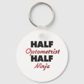Halb-Optometriker Halb-Ninja Schlüsselanhänger (Vorderseite)