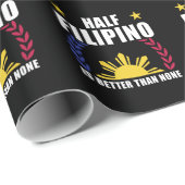 Halb philippinisch Amerikanische Philippinen Pinoy Geschenkpapier (Rolleneckpunkt)