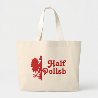 Halb Polnisch Jumbo Stoffbeutel
