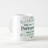 Halb portugiesisch kaffeetasse (Vorderseite Links)
