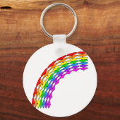 Halb-Regenbogen rechts Schlüsselanhänger (Vorderseite)