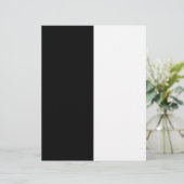 Halb schwarz und halb weiß Mittelmaß passen sich d (Stehend Vorderseite)