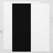 Halb schwarz und halb weiß Mittelmaß passen sich d (Vorne/Hinten)