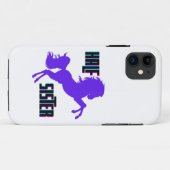 Halb Schwester Lila Pony Sibling Case-Mate iPhone Hülle (Rückseite (Horizontal))