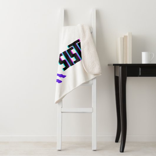 Halb Schwester Lila Pony Sibling Sherpadecke (Beispiel)