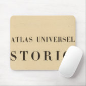 Halb Titel Atlas universel Historik Mousepad (Mit Mouse)