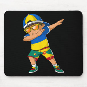 Halb ukrainischer grenadischer Junge Ukraine Grena Mousepad