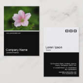 Halb- und Halbfinale Foto 0346- Geranium Visitenkarte (Vorne/Hinten)