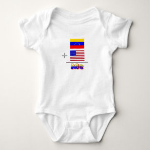 Halb venezolanischer Säuglings-Bodysuit Baby Strampler