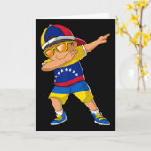 Halb venezolanischer ukrainischer Junge Venezuela  Karte (Gelbe Blume)