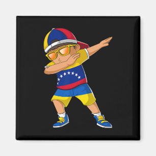 Halb venezolanischer ukrainischer Junge Venezuela Magnet