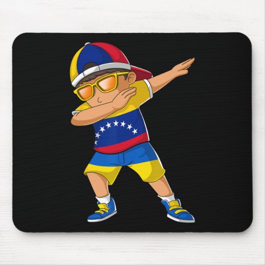 Halb venezolanischer ukrainischer Junge Venezuela Mousepad (Vorne)