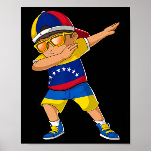 Halb venezolanischer ukrainischer Junge Venezuela Poster