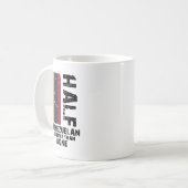 Halb Venezuelan besser als Keine2 Kaffeetasse (Vorderseite Links)