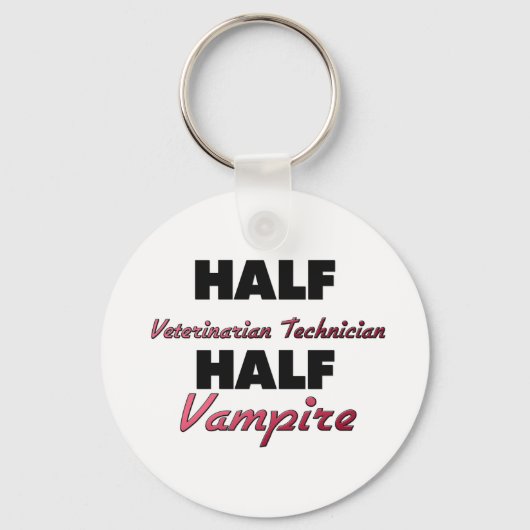 Halb-Veterinär-Techniker Half Vampire Schlüsselanhänger (Vorderseite)