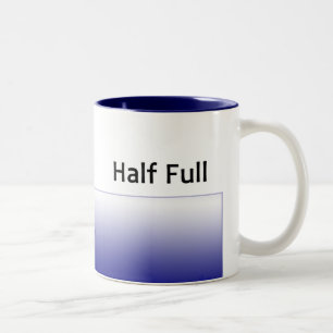Halb vollfunktelegraphie, halb voll-lft zweifarbige tasse