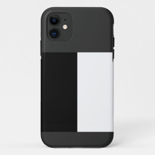 halb weiß halb schwarz, halb schwarz halb weiß Case-Mate iPhone hülle