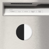 halb weiß halb schwarz, halb schwarz halb weiß magnet (In Situ (Geschirrspüler))