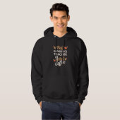 Halb Wirtschaftslehrer halb Kaffee Hoodie (Vorne ganz)