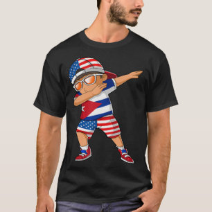 Halbamerikanischer Halbkubanischer Junge Kid Kuba  T-Shirt