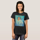 Halbbild eines Engels von Vincent van Gogh T-Shirt (Vorne ganz)