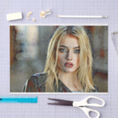 Halbbilderpapier für moderne Frauen Seidenpapier (Handwerk)