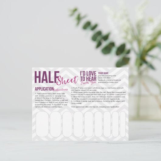 Halbblatt Postkarten (Stehend Vorderseite)