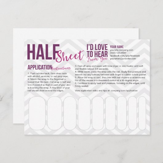 Halbblatt Postkarten (Vorne/Hinten)