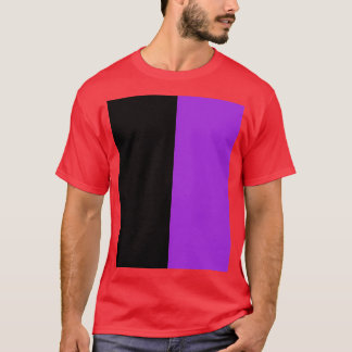 HALBblau HALF BLACK Graphic T-Shirt