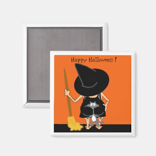 Halbblutgladys Magnet (Vorderseite/Rückseite)