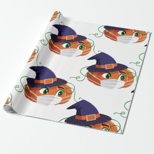 Halbblutkürbis niedlich geschenkpapier