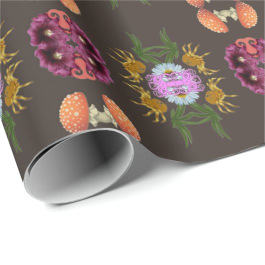 Halbblutpapier Geschenkpapier (Rolleneckpunkt)