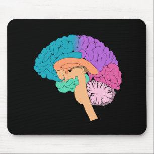 Halbbrain Science Mouse Pad Mousepad