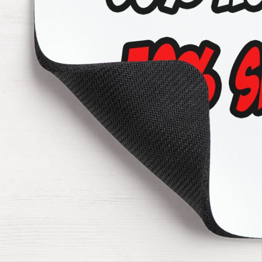 Halbbuchhalterin... Halbflieger Mousepad (Ecke)