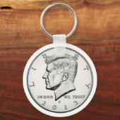 HALBDOLLAR 2013 SCHLÜSSELANHÄNGER (Vorderseite)