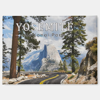 Halbdom Souvenir Geschenk Yosemite Nationalpark Magnet
