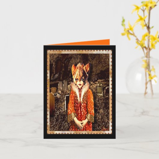 Halbdunkel II Karte (Gelbe Blume)