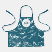 Halbdunkel Schürze (Vorderseite)