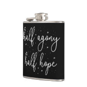 Halbe Agonie, Halbhoffentlich II - Überzeugungsquo Flachmann (Links)