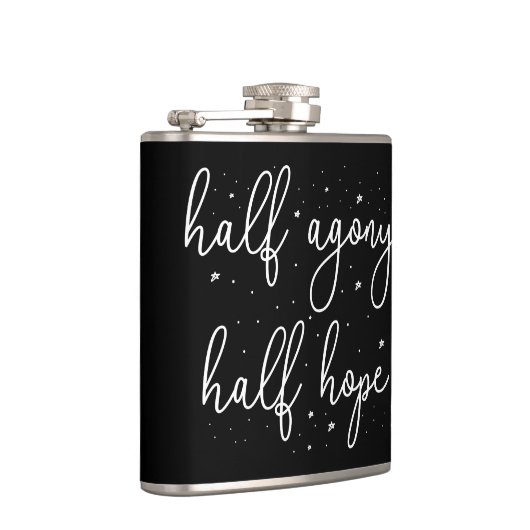 Halbe Agonie, Halbhoffentlich II - Überzeugungsquo Flachmann (Rechts)