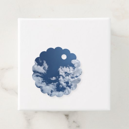 halbe Drehung Geschenkanhänger (Beispiel)