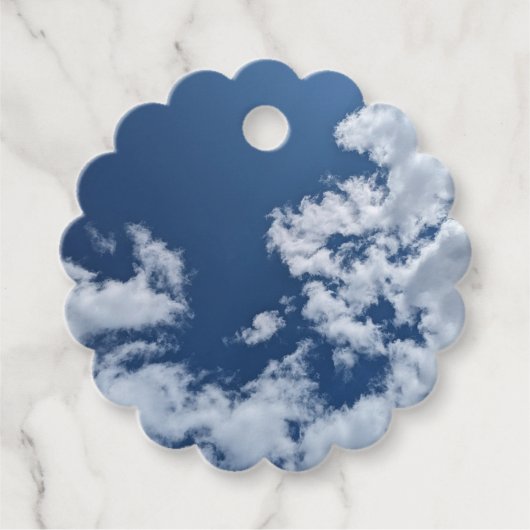 halbe Drehung Geschenkanhänger (Vorderseite)