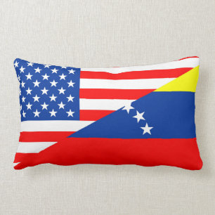 halbe Flagge USA Vereinigter Staaten Amerika Lendenkissen