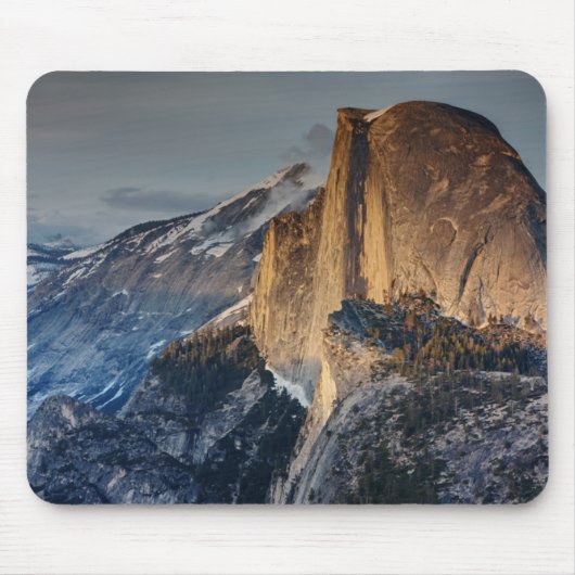 Halbe Haube am Sonnenuntergang Mousepad (Vorne)